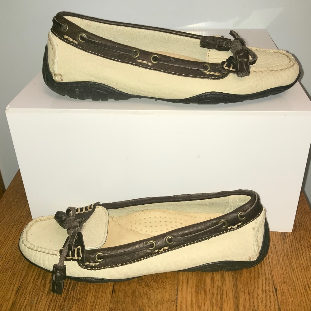 L.L.Bean Grand Lake One Eye Bison Mocs shoes